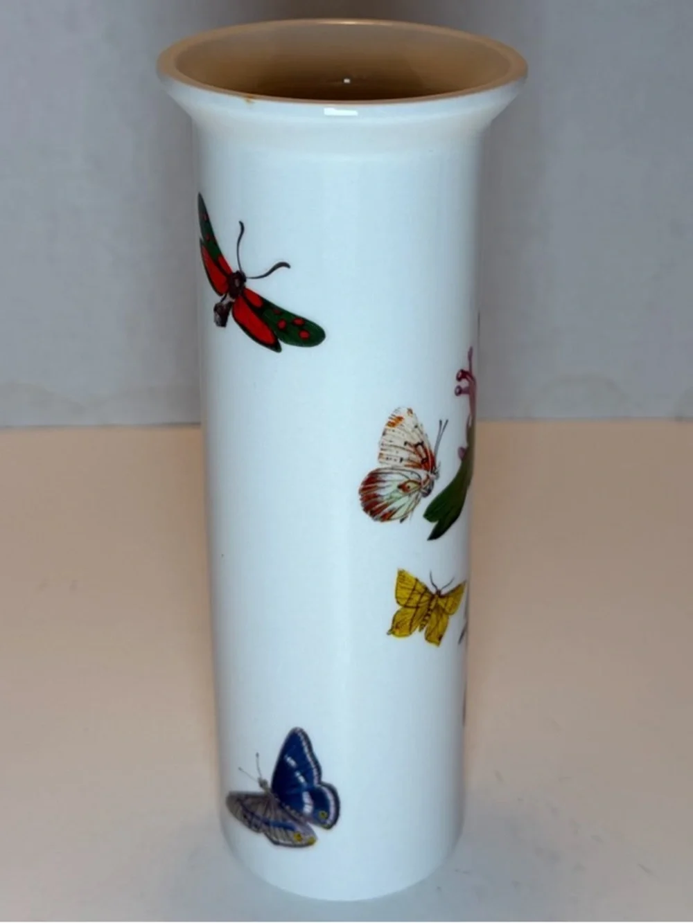 Vintage Portmeirion Botanic Garden Bud Vase Aquilegia Gracilis Slender Columbine